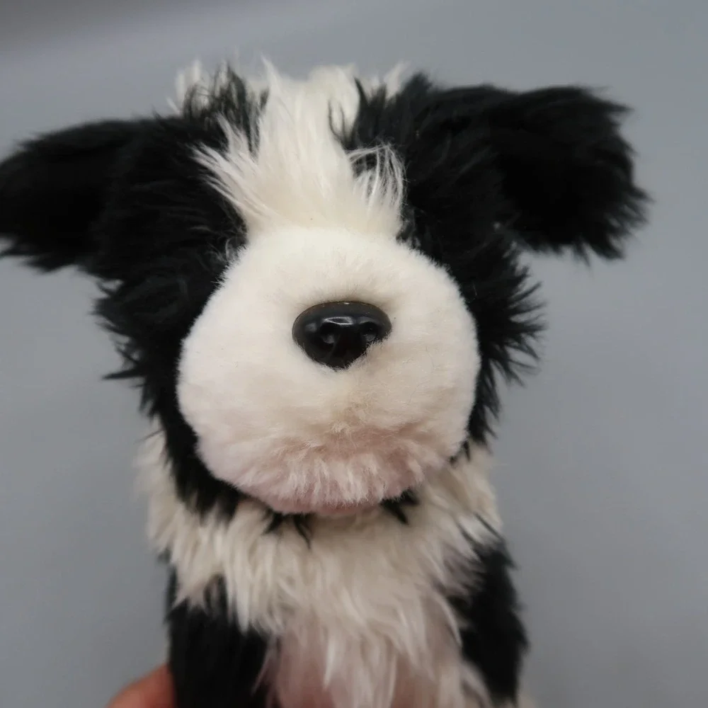 American Girl Saige Rembrandt Black White‎ Border Collie Plush Dog for 18'' doll